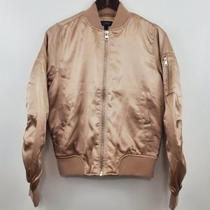 Topshop Pink Bomber Jacket